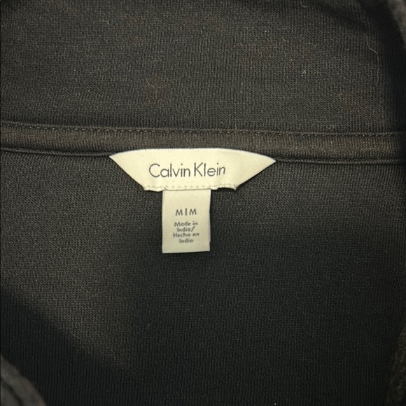 🍄SALE Calvin Klein Medium Men's Gray & Black Full-Zip Jacket - Picture 5 of 8